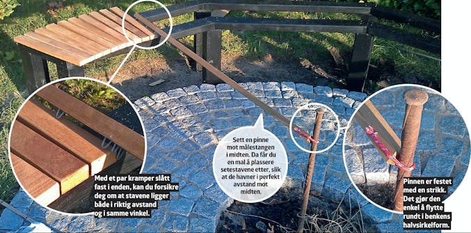 Bålplass i hagen Bålplass i hagen